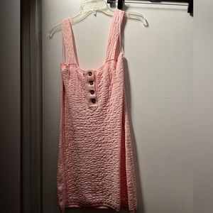 Free people beach pink sweater jumper